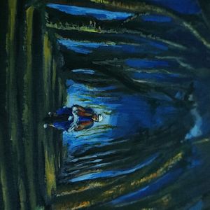 Acrylic painting