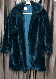 Long Faux Coat For Women
