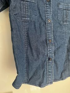 90’s Denim Half Sleeve Shirt