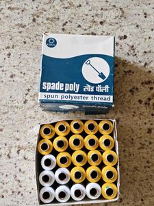 Spade Poly Spun Polyester Thread Spools