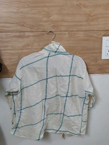 Oversized checkered Casual Shirt