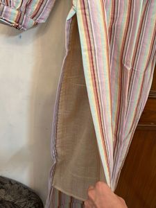 Multicoloured Collared Kurta for Casual Wear