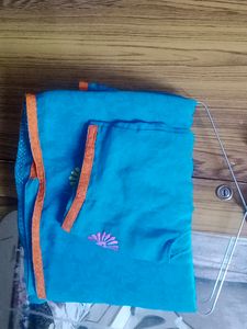 embroidery design saree with blouse