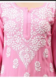 SevaChikan Chikankari kurta Set