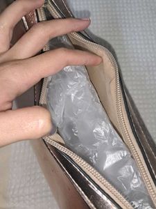Party Wear Rose Gold Shoulder Bag / Slingbag