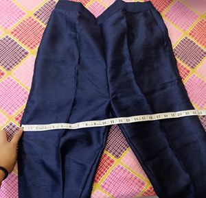 New Plazo Pant in neavy  blue Colour (without tag)