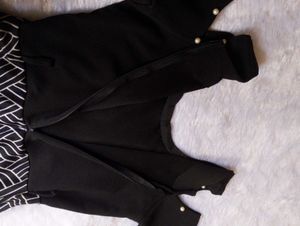❤️Size S To L Elegant Black &amp; White Dress Material