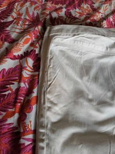 Wills Classic White Straight Leg Trousers