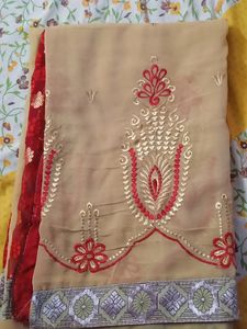 A Georgette Saree