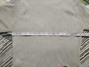 Ribbed Turtleneck Sweater