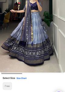 semi stitched lhenga choli