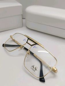 Stylish Gold Frame Eyeglasses