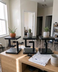 Floating table Unique Illusion Plant Stand