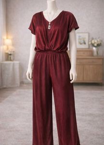 Elegant Maroon Dress
