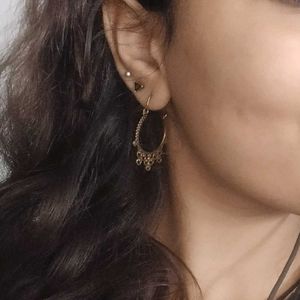 PRICE DROP Brass Tribal Earring
