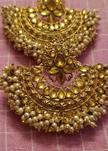 Exquisite Pearl &amp; Kundan Jewellery Set