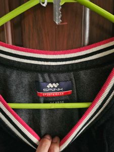 Striped Trim T-Shirt