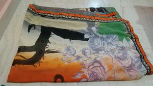 Abstract Print Saree