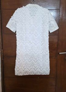 Banana Republic White Lace Dress