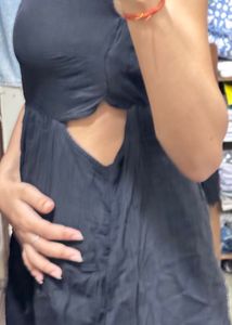 Black Mini Dress customised