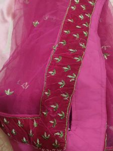 Vibrant Pink Embroidered Lehenga Choli