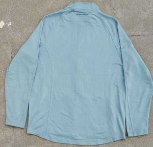 Under Armour Light Blue Zip-Up Jacket