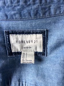 Forever 21 pure cotton unisex shirt
