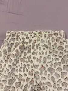 Cozy Leopard Print Joggers
