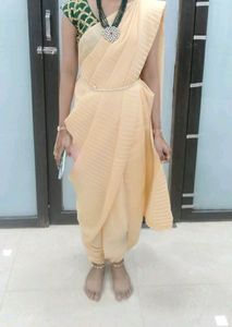 Pleating Saree