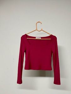 Long Sleeve Cropped Top