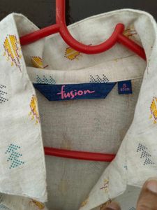 Stylish Sleeveless Printed Kurta/dress
