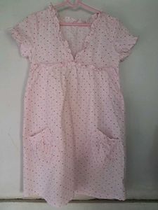 Cute Pink Polka Dot Top