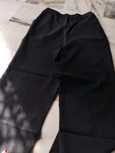Classic Black Wide Leg Trousers