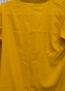 Stylish Yellow Tunic Top