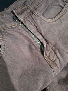 Brown Wide Leg Jeans