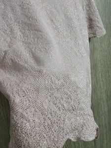 Sheer Lace Sparkle Top
