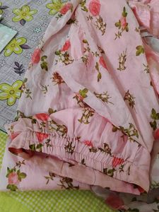 Pink Floral Shirt with tshirt