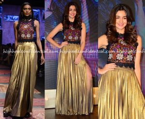 Ritu Kumar Label Embroidered Top
