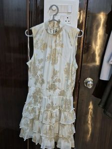 Floral Ruffle Mini Dress