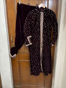 🆕Designer Velvet Pakistani Suit Set