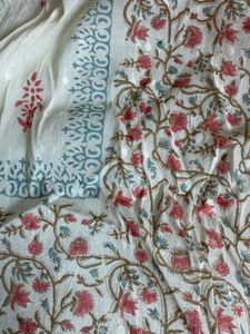 Embroidered Cotton Kurta