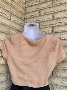 Cute Ribbed Crop Top