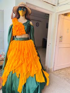 Bride Haldi Dress