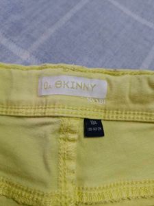 Yellow Girls' Pants