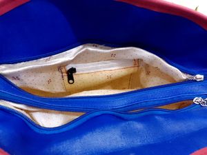 Vintage Striped Tote Bag