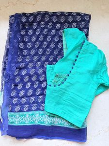 Unused Pure Chiffon Saree