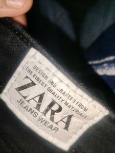 Black Cargo Jeans