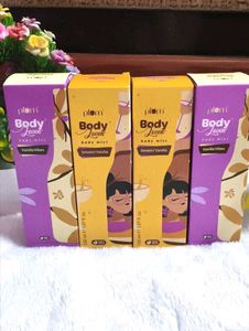 Pack of 4 Plum BodyLovin' Smokin' Vanilla Body Mis