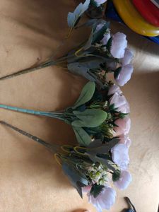 Artificial Pink Roses Bouquet