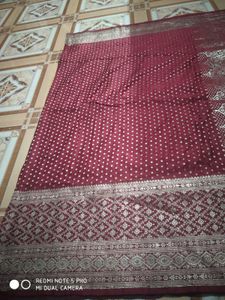 Old Vintage Banarasi Silk Saree